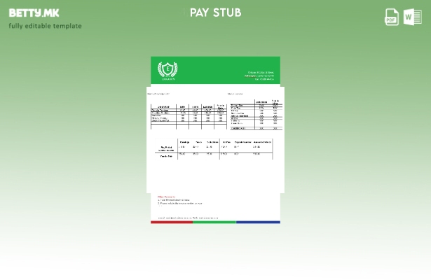 Модерен стил Nanny Knowledge LLC шаблон за плати